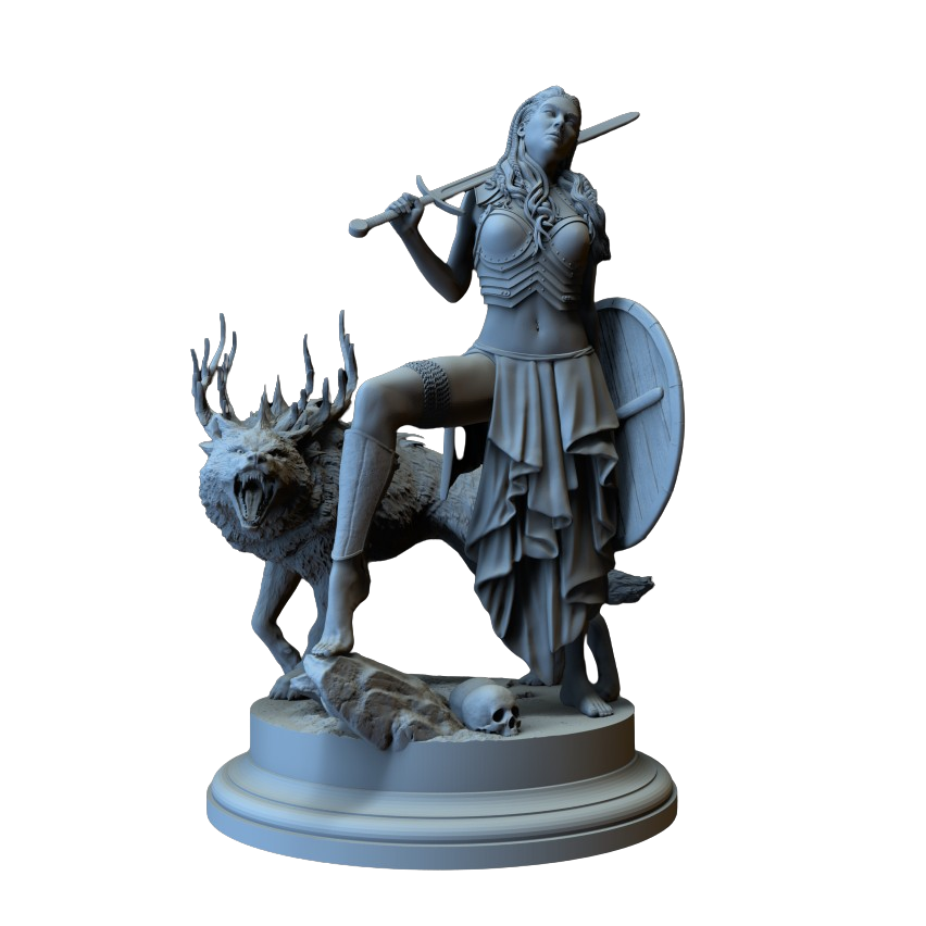 Eyrlis, Principessa del Nord – Statua 130mm