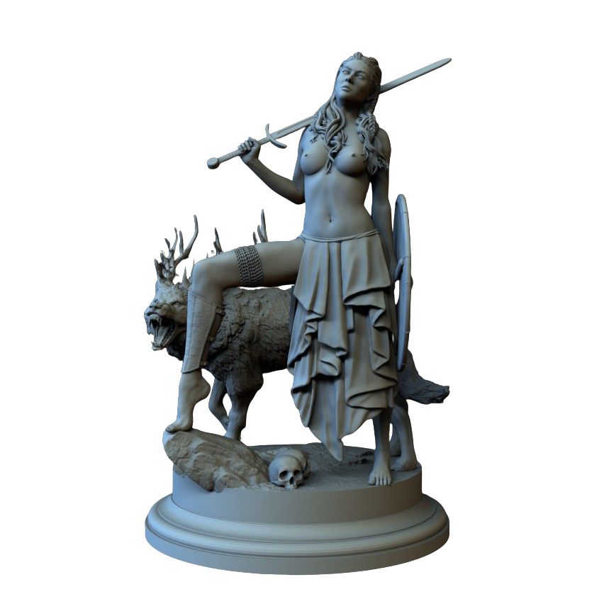 Eyrlis, Principessa del Nord – Statua 130mm